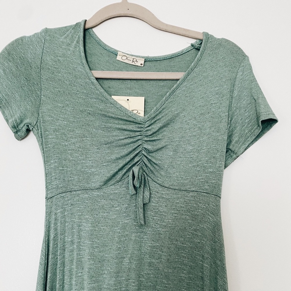 Light green dress